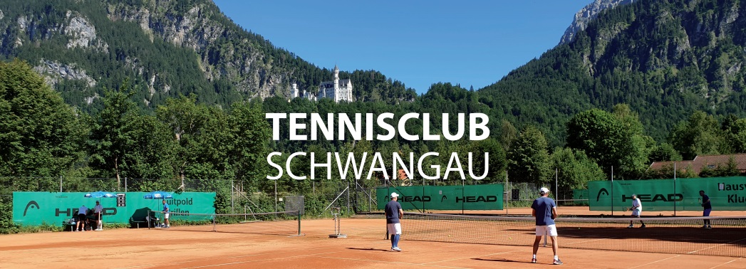 Tennisclub Schwangau e.V. unterhalb des Schlosses Neuschwanstein